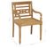 Chaises Batavia 8 PCs Bois De Teck Solide