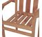 Chaises De Jardin Empilables 4 PCs Boie De Teck Solide