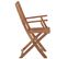 Chaises Pliables D'extérieur 8 PCs Bois D'acacia Solide