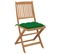 Chaises Pliables De Jardin 6 PCs Avec Coussins Bois D'acacia