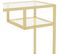 Bureau D'ordinateur Transparent 100x36x74 Cm Verre Trempé