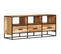 Meuble TV 110x30x45 Cm Bois D'acacia Massif