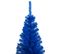 Arbre De Noël Artificiel Pré-éclairé Et Boules Bleu 120 Cm Pvc