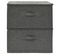 Boîtes De Rangement 2 PCs Tissu 43x34x23 Cm Anthracite