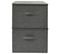 Boîtes De Rangement 2 PCs Tissu 43x34x23 Cm Anthracite