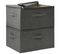 Boîtes De Rangement 2 PCs Tissu 43x34x23 Cm Anthracite