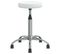 Chaise De Bureau Pivotante Blanc Similicuir