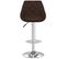 Tabourets De Bar 2 PCs Marron Similicuir