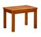 Table Basse De Jardin 50x35x36 Cm Bois Solide D'acacia