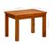 Table Basse De Jardin 50x35x36 Cm Bois Solide D'acacia