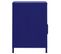 Table De Chevet Bleu Marine 35x35x51 Cm Acier