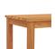 Banc De Jardin 114 Cm Bois De Teck Solide