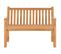 Banc De Jardin 114 Cm Bois De Teck Solide