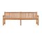 Banc De Jardin 228 Cm Bois De Teck Solide