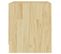 Tables De Chevet 2 PCs 40x30,5x35,5 Cm Bois De Pin Solide