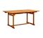 Table De Jardin extensible (160-240)x100x75cm Bois D'acacia Massif