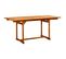 Table De Jardin extensible (120-170)x80x75 Cm Bois D'acacia Massif