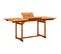 Table De Jardin extensible (120-170)x80x75 Cm Bois D'acacia Massif