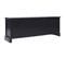 Meuble TV Noir 108x30x40 Cm Bois De Paulownia Solide