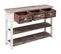 Buffet Marron Antique 108x30x76 Cm Bois De Paulownia Massif