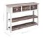 Buffet Marron Antique 108x30x76 Cm Bois De Paulownia Massif