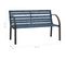 Banc De Jardin Pour Enfants 81 Cm Bois De Pin Chinois Gris