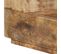 Table Basse 45x45x40 Cm Bois De Manguier Massif