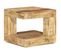 Table Basse 45x45x40 Cm Bois De Manguier Massif