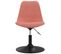 Chaises À Dîner Pivotantes 4 PCs Rose Velours