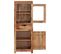 Buffet Haut 40x34x110 Cm Bois Massif D'acacia