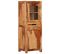 Buffet Haut 40x34x110 Cm Bois Massif D'acacia