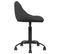 Chaise De Bureau Noir Velours