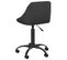 Chaise De Bureau Noir Velours