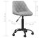 Chaise De Bureau Gris Clair Velours