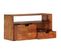 Meuble TV 80x30x42 Cm Bois D'acacia Massif