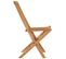 Chaises Pliables De Jardin 6 Pcs Bois De Teck Solide