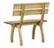 Banc De Jardin 110 Cm Bois De Pin Imprégné