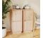 Buffets 2 PCs 31,5x34x75 Cm Bois Massif De Pin