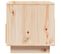 Meuble TV 60x35x37 Cm Bois De Pin Massif