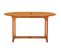 Table De Jardin 200x100x75 Cm Bois D'eucalyptus Solide