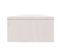 Support De Moniteur Blanc 100x24x13 Cm Bois De Pin Solide