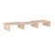 Support De Moniteur 60x24x10,5 Cm Bois De Pin Solide