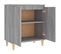 Buffet Sonoma Gris 60x35x70 Cm Bois Contreplaqué