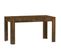 Vidaxl Table à Manger Rectangulaire Chêne Fumé 140x74,5x76 Cm Bois Contreplaqué Dîner Repas Cuisine