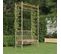 Banc De Jardin Avec Pergola 116 Cm Bambou