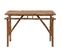 Table De Jardin Pliable 115x50x75 Cm Bambou