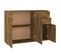 Buffet Chêne Fumé 105x30x75 Cm Bois Contreplaqué