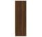 Armoire De Bain Chêne Marron 30x30x95 Cm Bois Contreplaqué