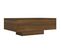 Table Basse Chêne Marron 85x55x31 Cm Bois Contreplaqué