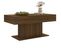 Table Basse Chêne Marron 96x50x45 Cm Bois Contreplaqué